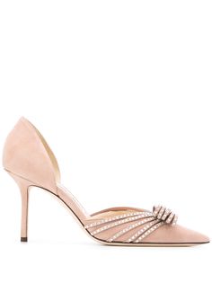 Jimmy Choo туфли-лодочки Kaitence 85 с кристаллами