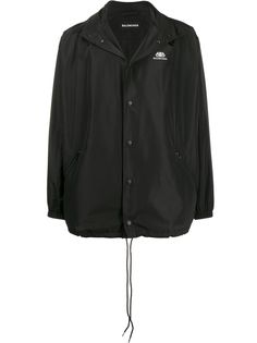 Balenciaga непромокаемая куртка с логотипом