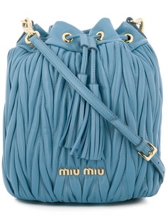 Miu Miu сумка-мешок matelassé 