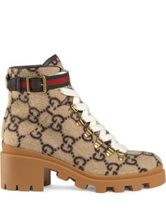 Gucci ботильоны с логотипом GG