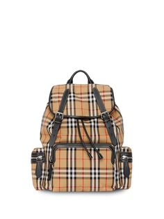 Burberry большой рюкзак в клетку Vintage Check