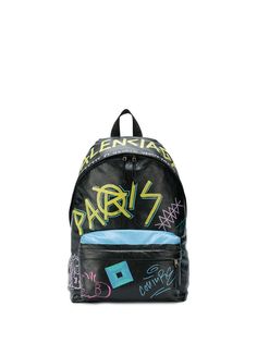 Balenciaga рюкзак с принтом граффити