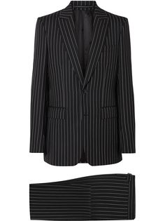 Burberry костюм в тонкую полоску