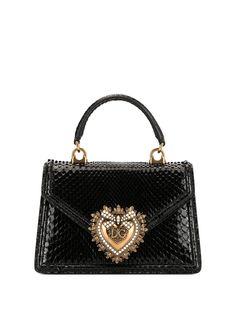 Dolce & Gabbana сумка-тоут Devotion с тиснением