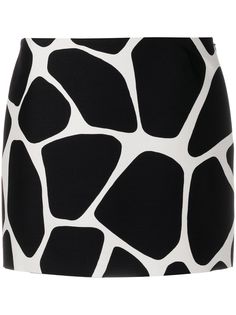 Valentino юбка миди Giraffe Reedition