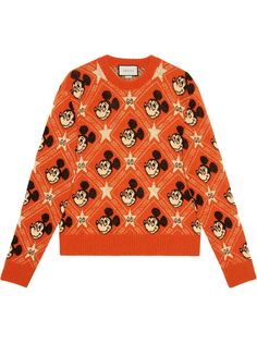 Gucci джемпер Mickey Mouse из коллаборации с Disney