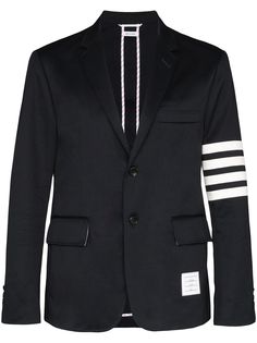 Thom Browne однобортный пиджак с полосками 4-Bar