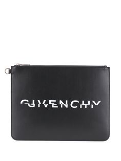 Givenchy клатч на молнии с логотипом