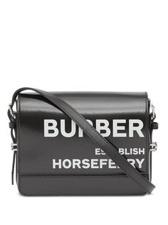 Burberry маленькая сумка через плечо Grace с принтом Horseferry