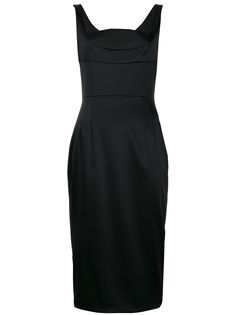 Dolce & Gabbana атласное платье миди Dutchess