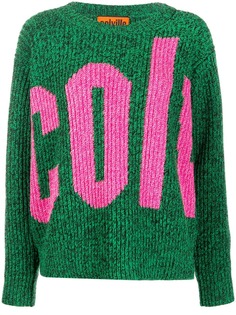 colville джемпер фактурной вязки с логотипом