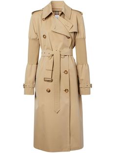 Burberry тренч оверсайз со вставками на рукавах