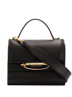Alexander McQueen двухцветная сумка-тоут The Story