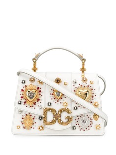 Dolce & Gabbana декорированная сумка с логотипом