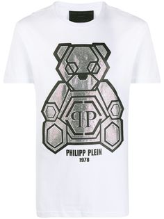 Philipp Plein футболка со стразами