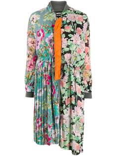 Junya Watanabe пальто с цветочным принтом