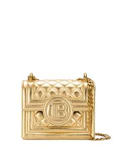 Balmain стеганая сумка через плечо B-Bag 18