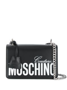 Moschino сумка через плечо с логотипом