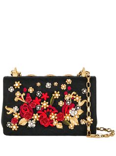 Dolce & Gabbana сумка на плечо с цветочным декором
