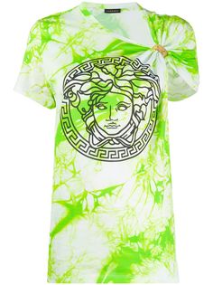 Versace рубашка с принтом