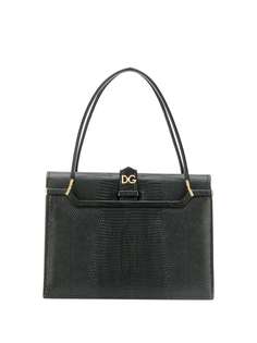 Dolce & Gabbana сумка-тоут Ingrid с тиснением под кожу ящерицы