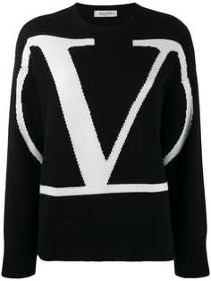 Valentino кашемировый свитер с логотипом Go Logo