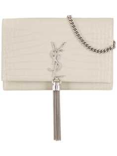 Saint Laurent сумка на цепочке с декором Monogram