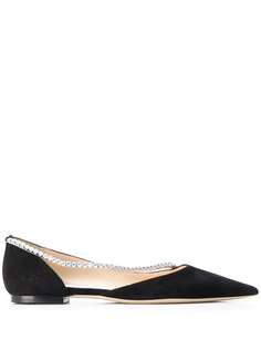 Jimmy Choo балетки Trude с кристаллами