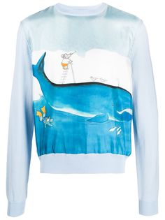 LANVIN джемпер с принтом Babar The Elephant