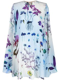 Stella McCartney платье с цветочным принтом