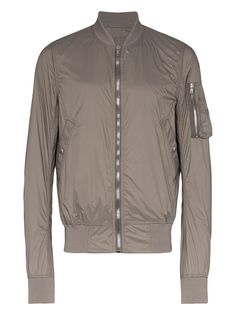 Rick Owens DRKSHDW flight zipped bomber jacket