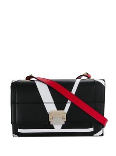 Valentino сумка Valentino Garavani среднего размера с логотипом VLogo