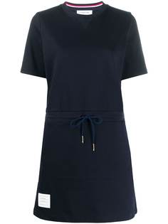 Thom Browne платье-футболка с кулиской