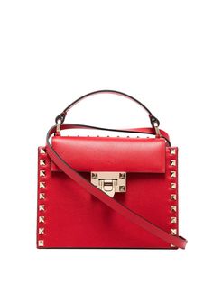 Valentino сумка-тоут Valentino Garavani Rockstud размера мини