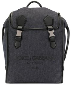 Dolce & Gabbana рюкзак с тисненым логотипом