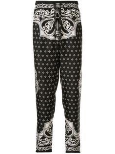 Dolce & Gabbana спортивные брюки с принтом
