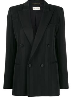 Saint Laurent двубортный пиджак