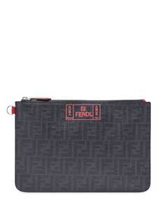 Fendi клатч с логотипом FF