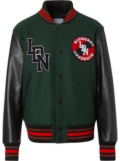 Burberry бомбер с логотипом