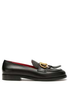 Valentino лоферы Valentino Garavani с логотипом VRing