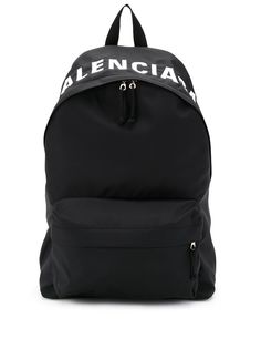 Balenciaga рюкзак Wheel с логотипом