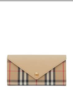Burberry кошелек в клетку Vintage Check