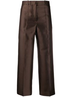 Givenchy укороченные брюки прямого кроя