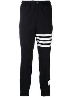 Thom Browne зауженные спортивные брюки