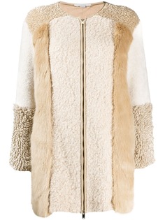 Stella McCartney куртка Fur Free Fur на молнии