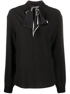 Givenchy блузка с шарфом