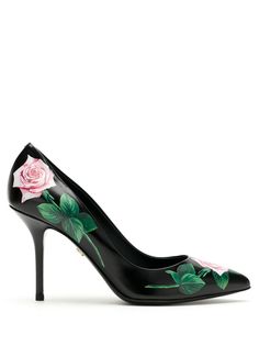 Dolce & Gabbana туфли-лодочки с цветочным принтом