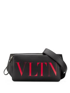 Valentino поясная сумка Valentino Garavani с логотипом VLTN