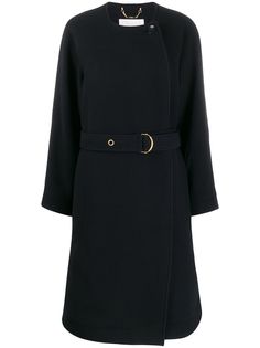 Chloé пальто с поясом