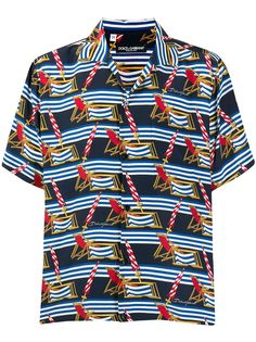 Dolce & Gabbana рубашка с принтом